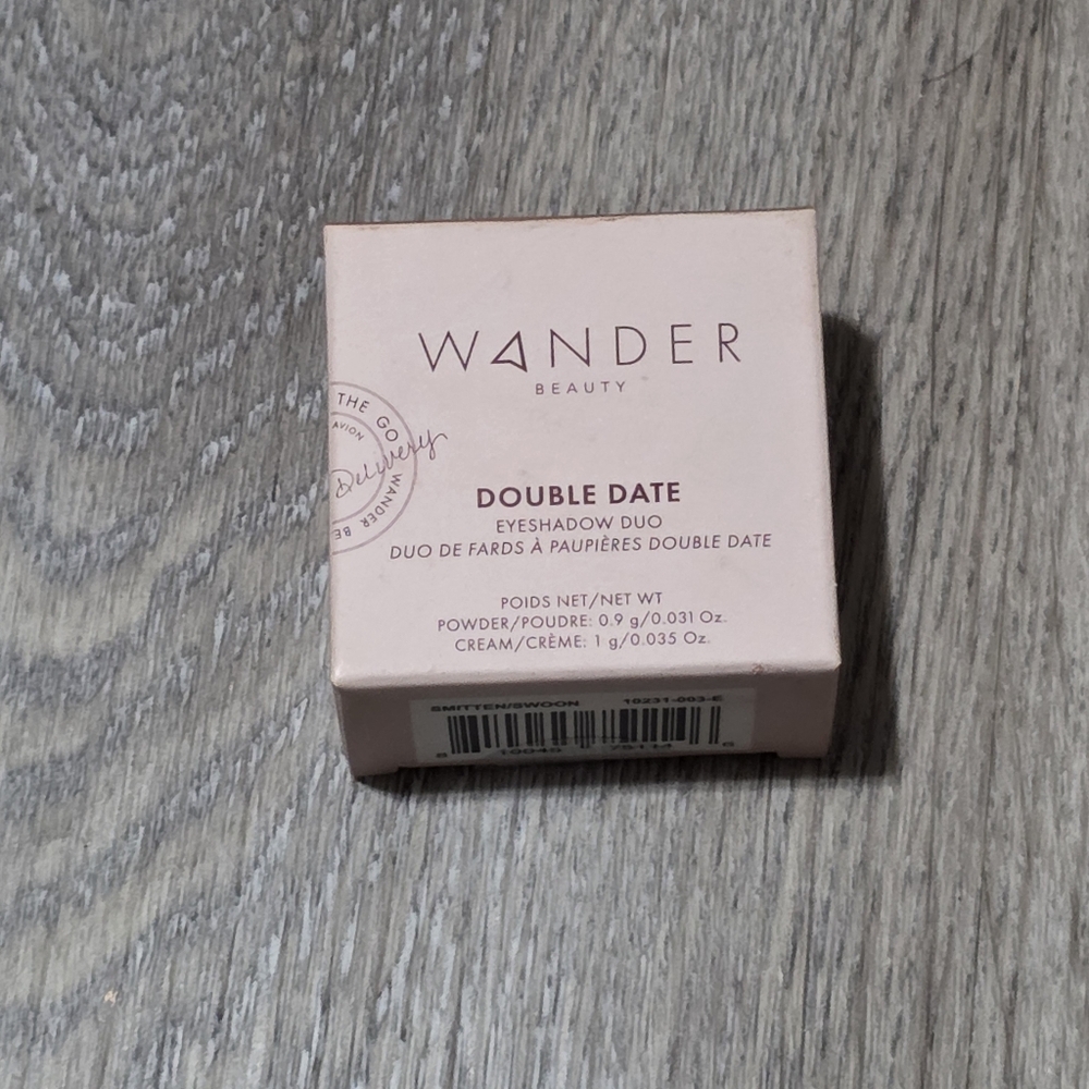 Wander Beauty Double Date Eyeshadow Duo - Cream